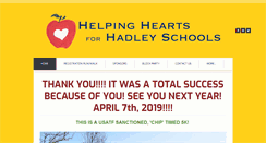 Desktop Screenshot of helpingheartsforhadleyschools.org